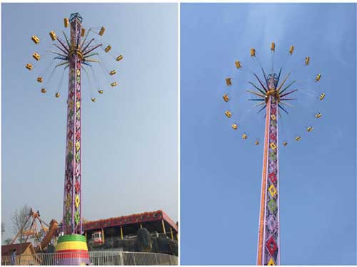 Thrill Swing Tower Rides for Sale 