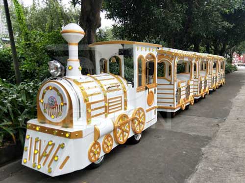 New Trackless Train 