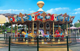 Beston 24 seats carousel ride installed in the Philippines
