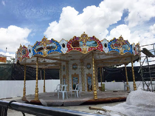 Installation Pictures of Carousel Rides in the Philippines