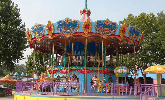 Ocean Theme Double Decker Carousel Ride to the Philippines