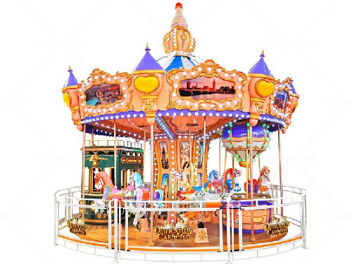 16 seater kiddie carousel ride 