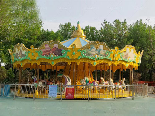 European Style Carousel Ride for the Philippines