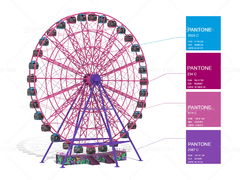 49 Meter Ferris Wheel for the Philippines 