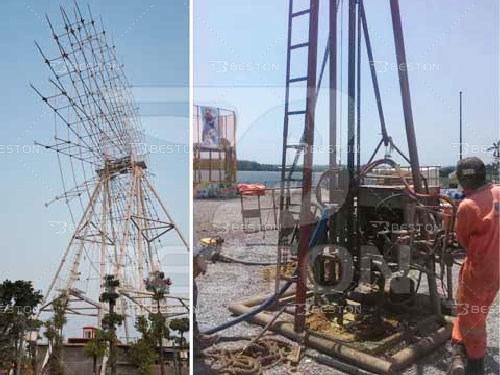 50 Meter Ferris Wheel Ride Installation In Mexico
