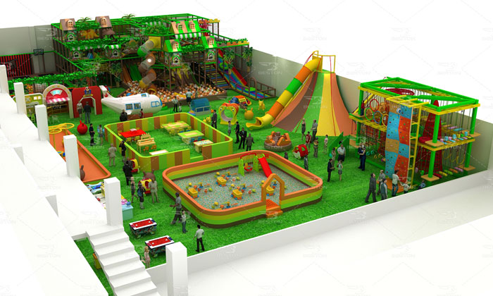 Jungle theme soft playground equipment fotr the Philippines