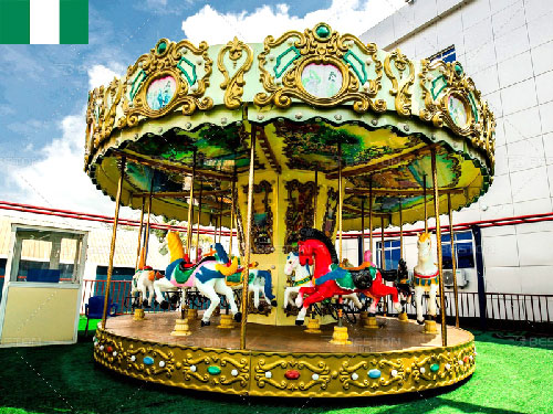 Carousel ride in Nigeria park project