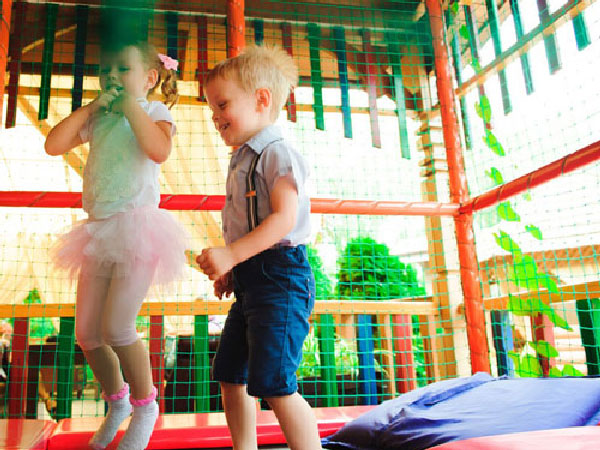 Indoor playground can be used in the kids amusement center