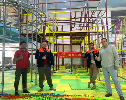 On-site Installation Team for Indoor Playground 