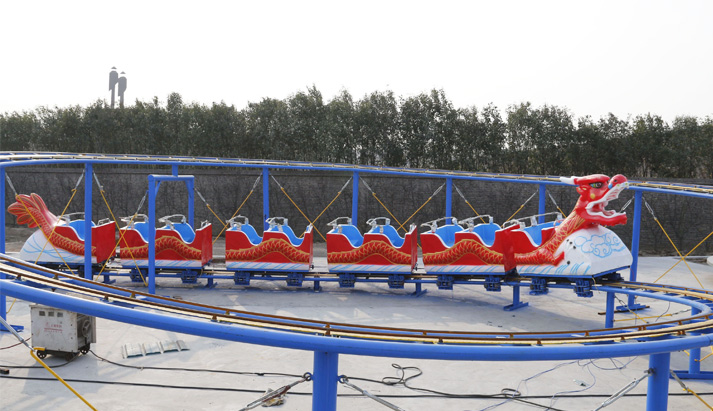 Double ring dragon roller coaster ride for sale in the Philippines