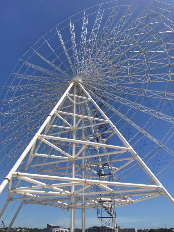 50 meter ferris wheel ride installation from Mexico 