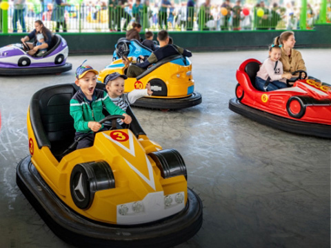 bumper cars for indoor soft play area equipment