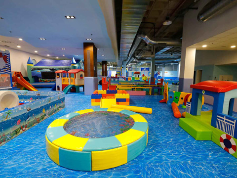 interactive games for soft play area equipment