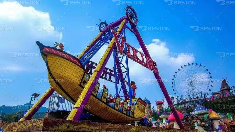 How to choose a pirate ship ride for the Philippines amusement park