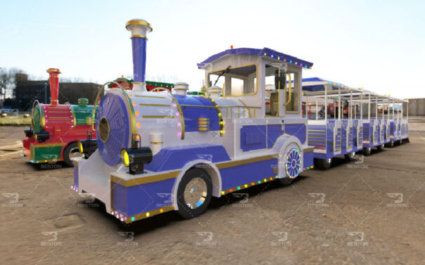 Two sets of customized trackless train ride to the USA
